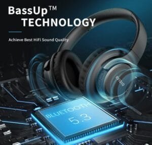 KVIDIO [Updated Bluetooth Headphones